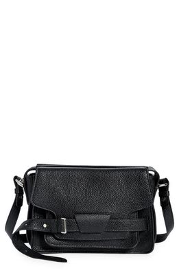 Proenza Schouler Beacon Leather Shoulder Bag in Black