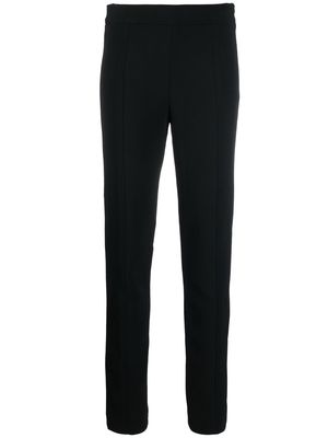 Proenza Schouler bi-stretch crepe slim trousers - Black