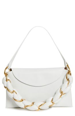 Proenza Schouler Braided Chain Shoulder Bag in Optic White