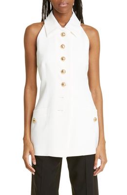 Proenza Schouler Button Suiting Vest in Off White