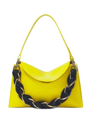 Proenza Schouler contrast braided-strap shoulder bag - Yellow
