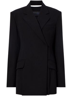 Proenza Schouler double-breasted wool-blend blazer - Black