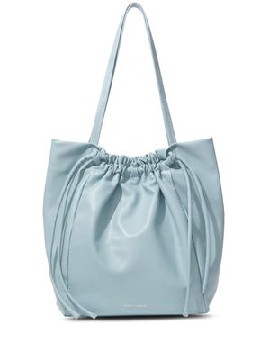 Proenza Schouler drawstring leather tote bag - Blue