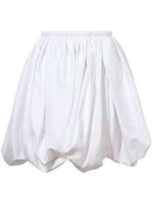Proenza Schouler drawstring-waist full skirt - 101OPTIC WHITE