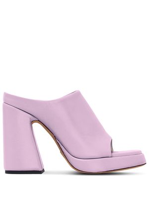 Proenza Schouler Forma 110mm platform sandals - Purple