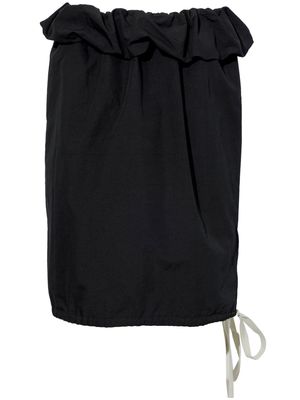 Proenza Schouler Hayley ruffle-trim skirt - Black