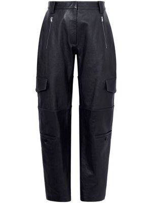 Proenza Schouler Jackson cargo leather trousers - Black