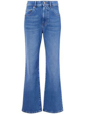Proenza Schouler Jasper straight-leg cropped jeans - Blue