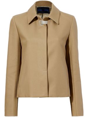 Proenza Schouler Lana cotton twill jacket - Brown