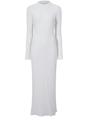 Proenza Schouler Lara knit maxi dress - White