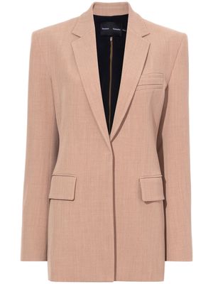 Proenza Schouler Laurie mélange tailored blazer - Neutrals