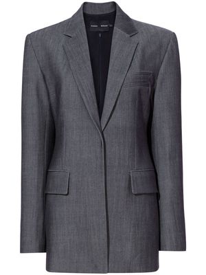 Proenza Schouler Laurie virgin wool-blend blazer - Grey