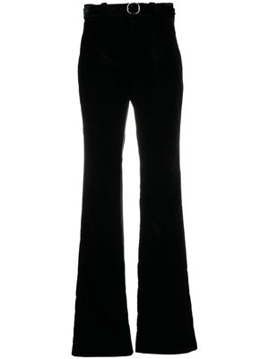 Proenza Schouler Marie velvet trousers - Black