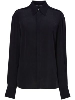 Proenza Schouler Maya textured shirt - Black