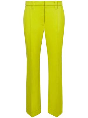 Proenza Schouler mid-rise tailored trousers - Yellow