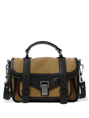 Proenza Schouler mini PS1 panelled tote bag - Neutrals