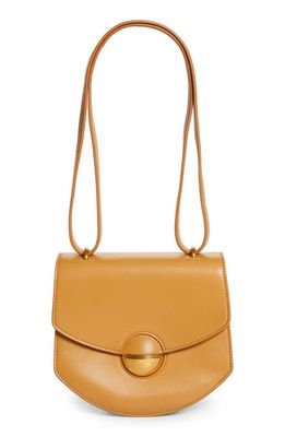 Proenza Schouler Mini Round Dia Leather Shoulder Bag in 214 Caramel