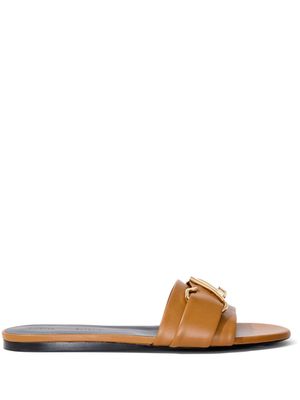 Proenza Schouler Monogram Slide sandals - Brown