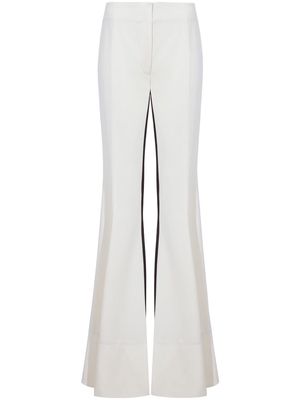 Proenza Schouler panelled wide-leg trousers - White
