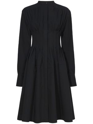 Proenza Schouler pleated poplin shirtdress - Black