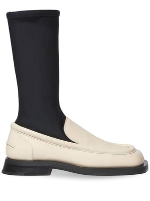 Proenza Schouler pull-on leather boots - Neutrals