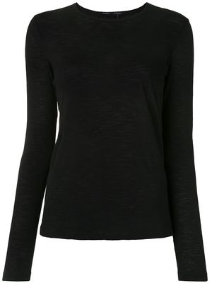 Proenza Schouler round neck long-sleeve T-shirt - Black