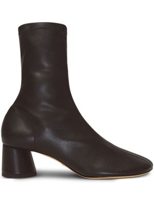Proenza Schouler round-toe block-heel ankle boots - Black