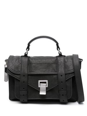 Proenza Schouler small PS1 leather bag - Black