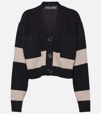Proenza Schouler Sofia wool and cashmere cropped cardigan
