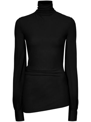 Proenza Schouler Sonia draped blouse - Black