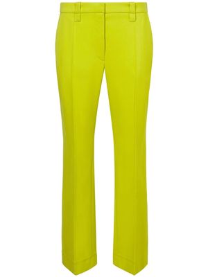 Proenza Schouler straight-leg suiting tailored trousers - Yellow
