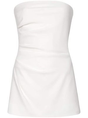 Proenza Schouler strapless gathered top - White