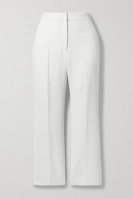 Proenza Schouler - Stretch-crepe Slim-leg Pants - Off-white