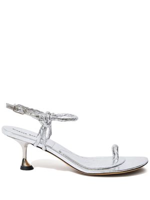 Proenza Schouler Tee Toe Ring sandals - Silver