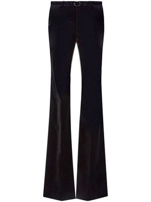 Proenza Schouler velvet flared trousers - Black