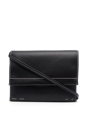 Proenza Schouler White Label Accordion flap bag - Black