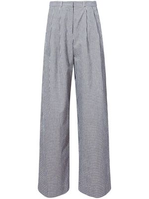 Proenza Schouler White Label Amber high-waisted tailored trousers - Black
