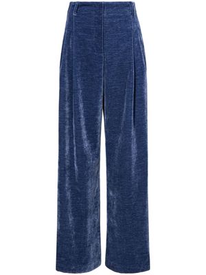 Proenza Schouler White Label Aria wide-leg trousers - Blue