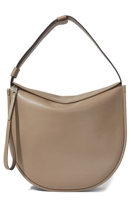 Proenza Schouler White Label Baxter Leather Hobo Bag in Clay