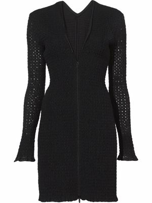 Proenza Schouler White Label broderie anglaise minidress - Black