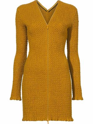 Proenza Schouler White Label broderie anglaise minidress - Yellow
