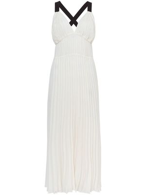 Proenza Schouler White Label Broomstick pleated tank dress