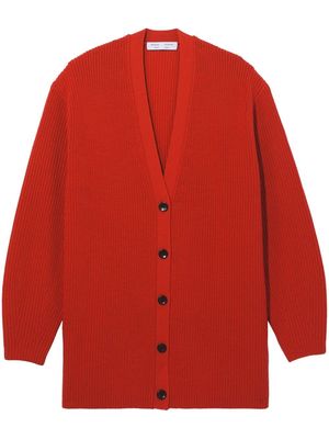 Proenza Schouler White Label Cashfeel buttoned cardigan - Red