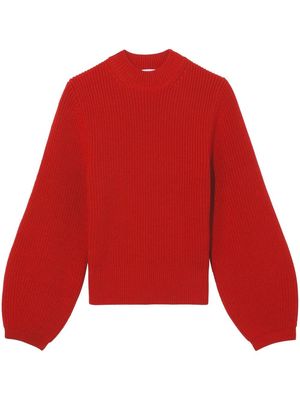 Proenza Schouler White Label Cashfell bell-sleeves jumper - Red