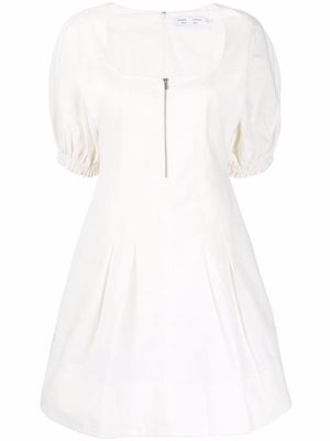 Proenza Schouler White Label cotton-linen blend minidress