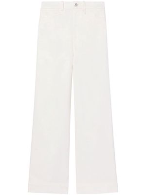 Proenza Schouler White Label cotton twill culottes