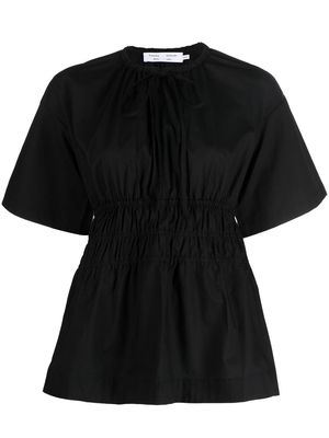 Proenza Schouler White Label cut-out detailed blouse - Black