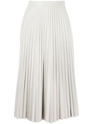 Proenza Schouler White Label faux-leather pleated skirt