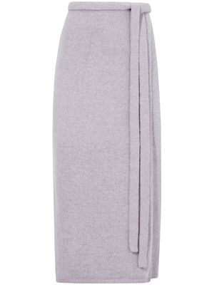 Proenza Schouler White Label fine-knit high-waist midi skirt - Neutrals