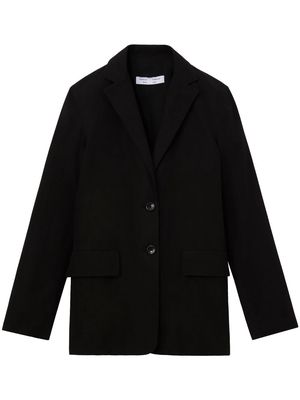 Proenza Schouler White Label flap-pocket cotton blazer - Black